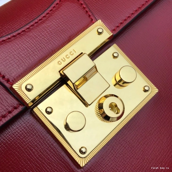 Firstbag ru bamboo GG small GUCCI Padlock bag shoulder 0825